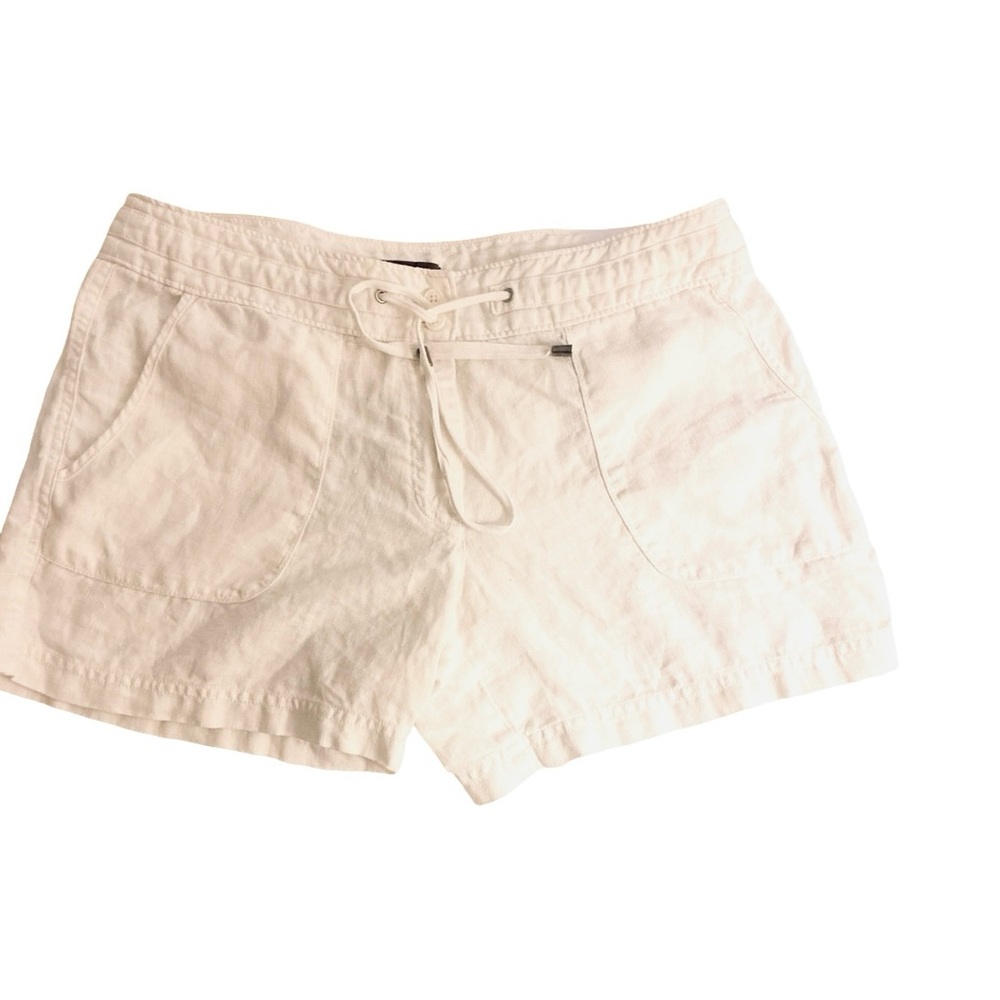 Loft White Casual Shorts- 6
White , cotton spandex